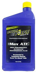 01320 royal purple max atf synthetic automatic transmission fluid oil 7 quarts