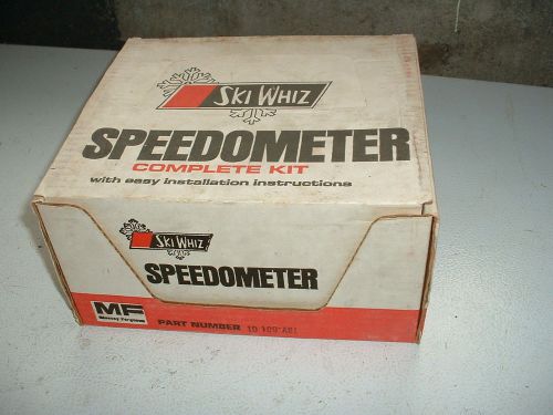 Massey ferguson ski whiz nos speedometer kit