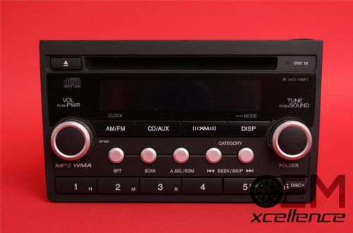 07-11 honda element cd mp3 wma player radio oem 1 day handling 39101-scv-a210-m1