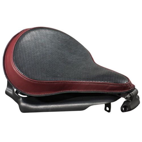 New yamaha oem springer bobber solo seat black/oxblood bolt/r-spec 2014-2015