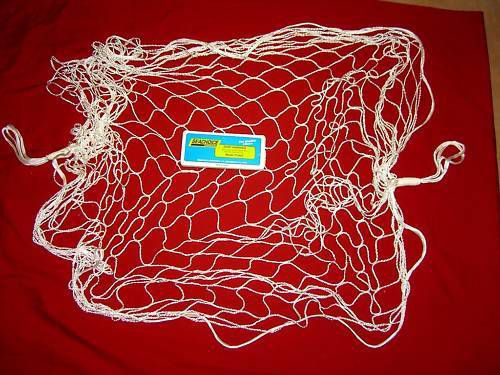 Gear storage hammock white nylon 5'  seachoice 71401