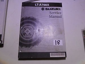 Suzuki lt-a700x service manual 99500-46061-01e #18