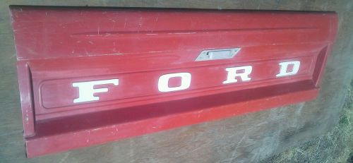 1967 ford f100 f250 tailgate ragoon red 1968 1969