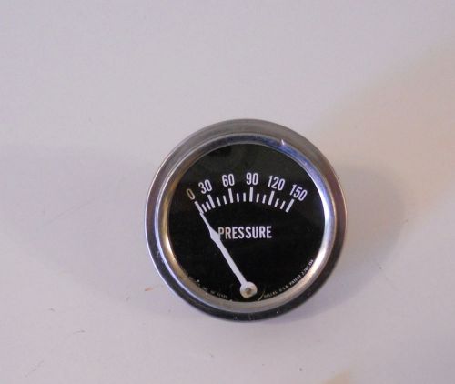 Vintage 150 lb pressure gauge hot rat rod gasser jalopy flathead sw 2