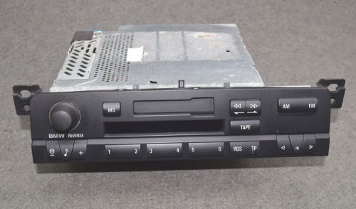 Used # bmw e46 all models reverse tape radio 65126923841