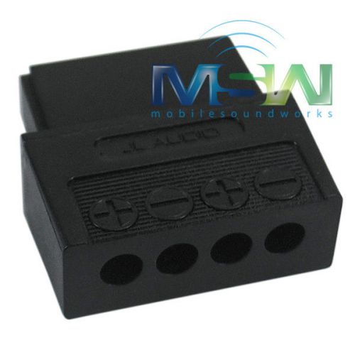New jl audio hd-plug-spkr speaker input replacement plug for hd &amp; mhd amplifiers