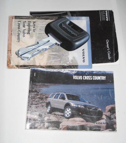 Owner’s manual volvo cross country 2002