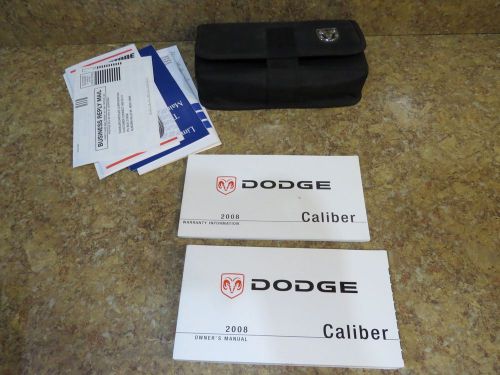 2008 dodge caliber owner&#039;s manual