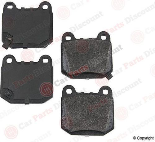 New opparts semi metallic disc brake pads, d8961osm