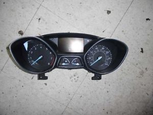 16 ford focus speedometer instrument gauge cluster oem f1et10849ctk
