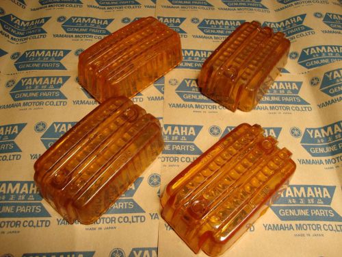 Yamaha rxking rx135 rxk rxs rx115 turn signal winker lens nos replacement part