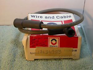 Vintage gm 12036923 spark plug wire gm buick olda caddy nos oem 82 83 84 85 86