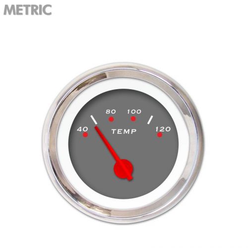 Aurora instruments gar152zmxlabce water temp gauge metric pegged gray