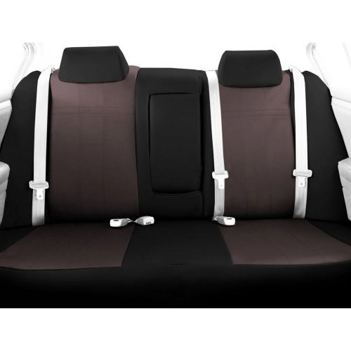 Caltrend synthetic leather seat cover rear new black sides and ty170-03lb