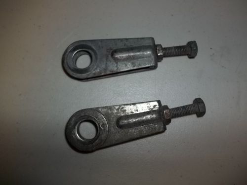 Kawasaki chain adjuster set kz 200, kz 250 &amp; ke 125   1978-83