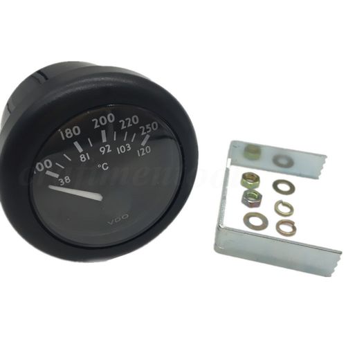 Sell Sunpro 2" Mechanical Water, Oil Temperature Gauge Black / Black Bezel New CP8217 in Ohio