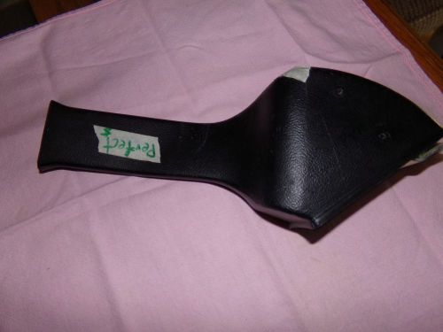 1976-77 nova front passenger side seat belt  retractor plastic cover black