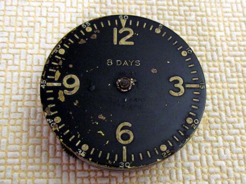 Elgin 8 days vintage wwii american u.s.a air force watch movement for repair