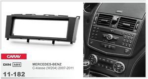 Carav 11-182 1din car radio dash kit panel mercedes-benz c-klasse w204 2007-2011