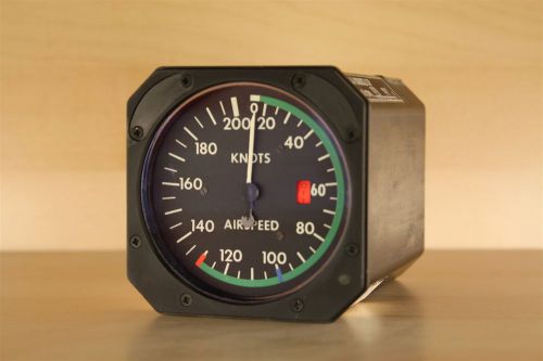 Bell 206 helicopter servoed airspeed indicator - 531-38610-002 intercontinental