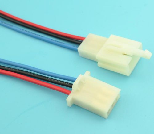 Male 10 set/lot female wire 3p3 sealed plug car automotive hole cable connectors