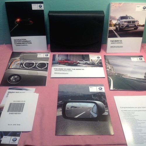 2015 2016 bmw x3 owners manual f25 xdrive28i xdrive35i xdrive28d sdrive