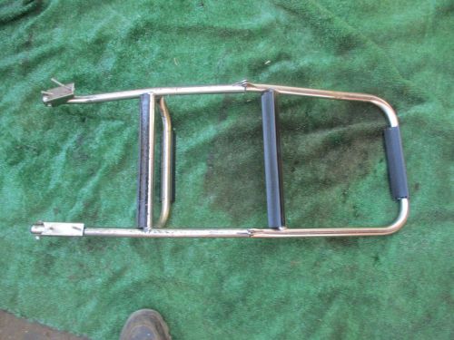 Stainless steel 32 inch swim platform boarding ladder