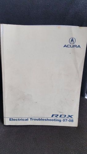 2007 - 2008 acura rdx electrical troubleshooting service manual