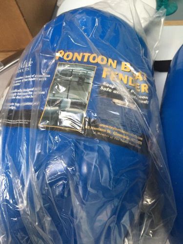 4-blue taylor made pontoon boat bumpers new