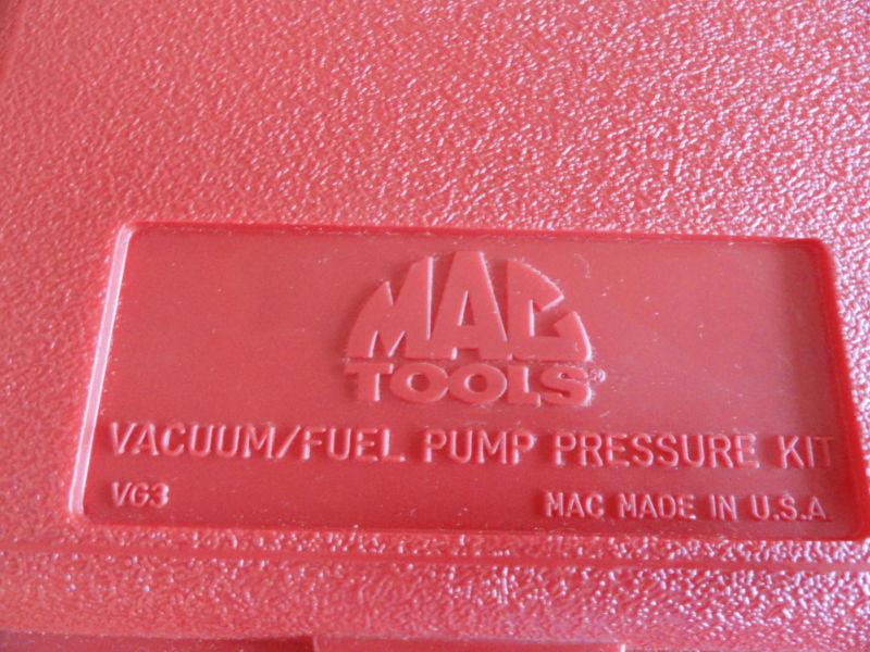 MAC TOOLS VG3 Vacuum / Fuel Pump Pressure TEST Kit , US $65.00, image 5
