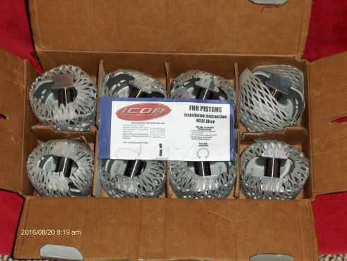 454 bb chevy forged pistons, icon 9920 +.030,  new