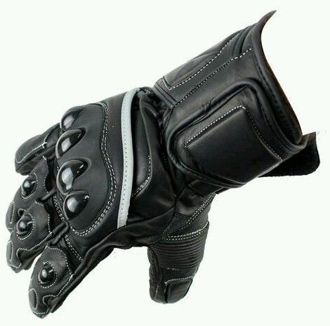 Perrini racing pro biker bike motorcycle racing motorbike riding leather gloves