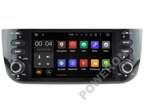 Android 5.1 car dvd for fiat linea auto stereo gps new quad core 16gb flash