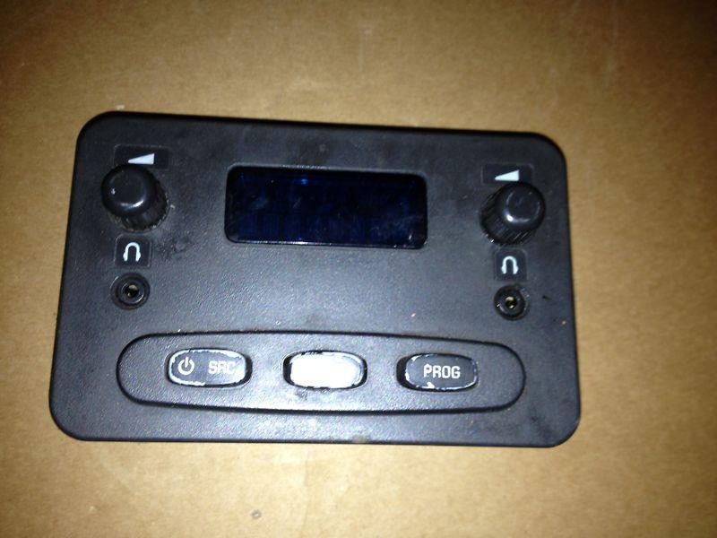 03 04 05 06 chevy suburban tahoe center console rear audio control display oem