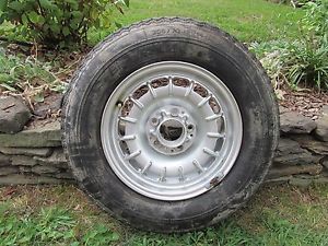 Mercedes r107 c107 380sl 380slc original spare wheel &amp; tire michelin dated 5/81