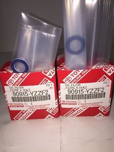 Pair Of Toyota Genuine Parts 90915-YZZF2 Oil Filters With Drain Plug Washers, US $5.00, image 2