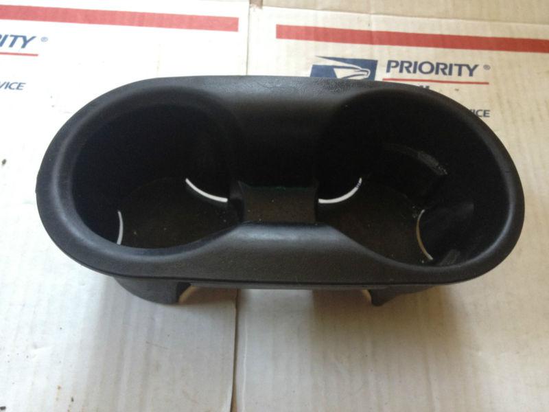 Find OEM DODGE DURANGO FRONT CENTER CONSOLE DUAL CUP HOLDER BLACK