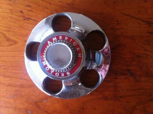 Amc amx javelin original 8 slot rally wheels volcano chrome center