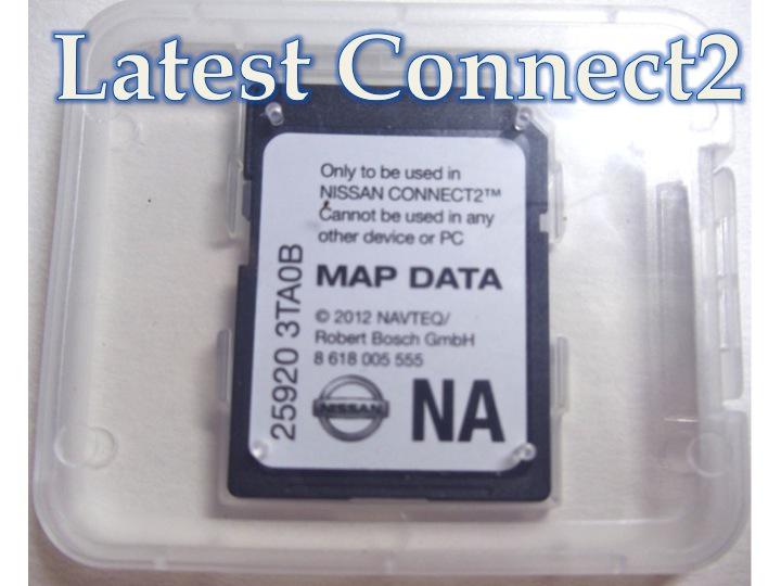 Latest 2013 nissan titan navigation card data map part# 3ta0b us canada