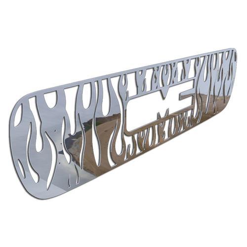 GMC Yukon & XL 00-06 Stainless Vertical Flame Front Metal Grille Trim Cover, US $79.95, image 2