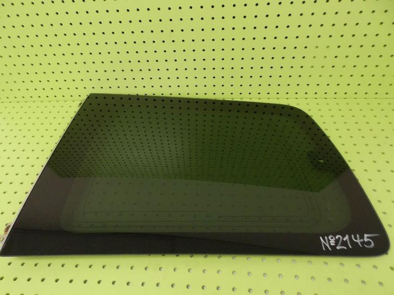 03-06 mitsubishi montero limited quarter glass rear cargo left heated tint glass