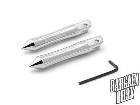 Honda front spike foot pegs - cbr 600 f2-f4i 600rr 900rr 1000rr (1987-2009)