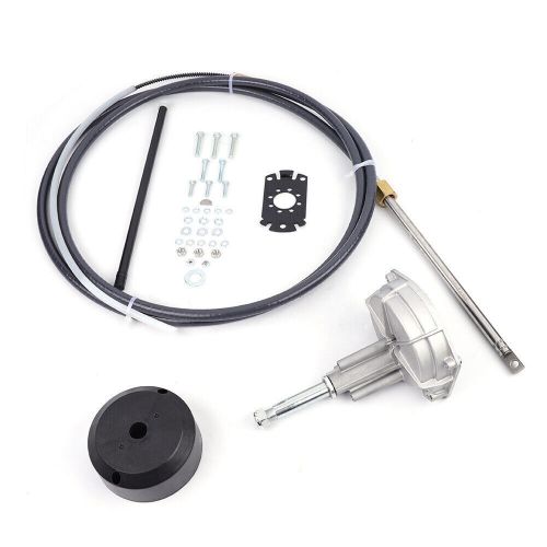 12 Feet Boat Rotary Steering System Outboard & 12Ft Marine Cable SS13712, US $118.98, image 3