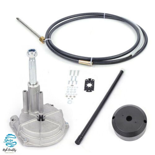 12 Feet Boat Rotary Steering System Outboard & 12Ft Marine Cable SS13712, US $118.98, image 5