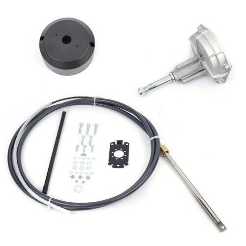 12 Feet Boat Rotary Steering System Outboard & 12Ft Marine Cable SS13712, US $118.98, image 7