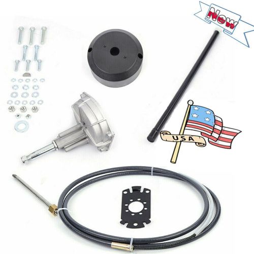 12 Feet Boat Rotary Steering System Outboard & 12Ft Marine Cable SS13712, US $118.98, image 9