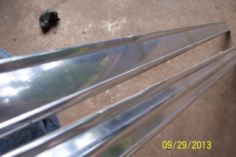 1962 1963 1964 1965 COMPLETE BODY SIDE TRIM MOULDING 1963! NOVA CHEVY II WAGON, US $100.00, image 3