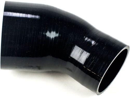 S1d 4" to 3" inch silicone reducer coupler 45 degree with 4x t-bolt clamp