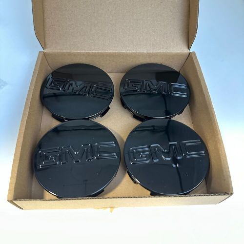 FOUR PCS For GMC Black Sierra Yukon XL Denali Wheel Center Caps Hub Cap 83mm, US $18.99, image 4