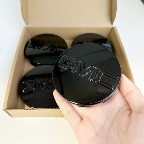 FOUR PCS For GMC Black Sierra Yukon XL Denali Wheel Center Caps Hub Cap 83mm, US $18.99, image 5